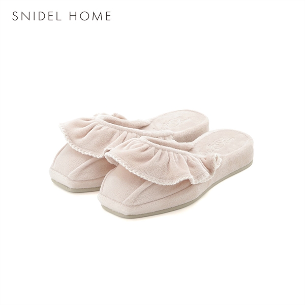 スナイデルホーム イフミック(R) フリルスリッパ SNIDEL HOME IFMC.
