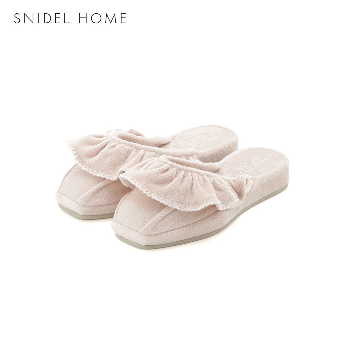 スナイデルホーム イフミック(R) フリルスリッパ SNIDEL HOME IFMC.(PI-ピンク-Free)