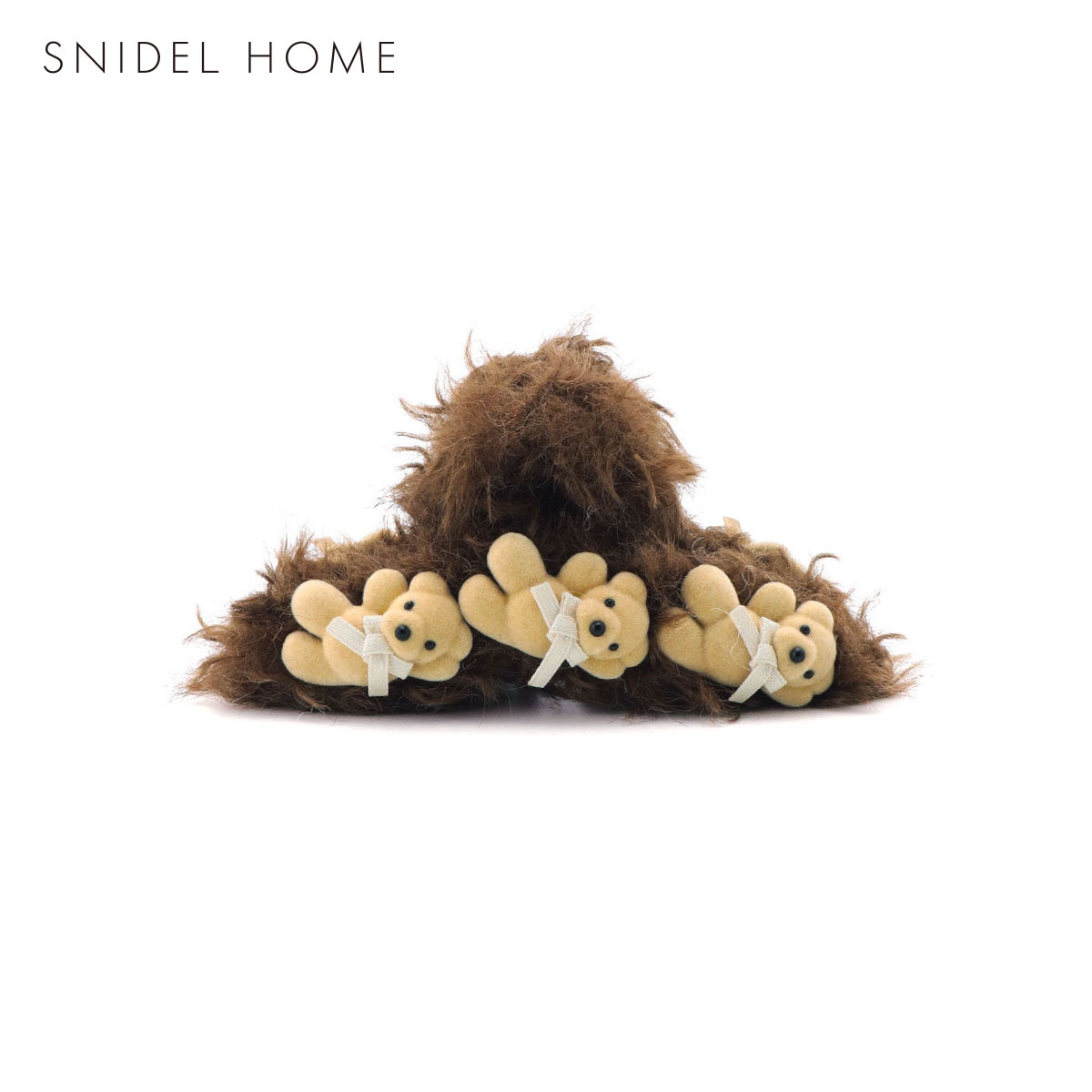 スナイデルホーム フロッキーベアバンス パジャマ ルームウェア SNIDEL HOME(BR-ブラウン-Free)