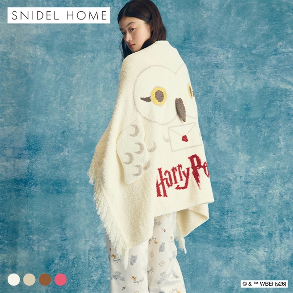 スナイデルホーム ハリー・ポッター Milcrea モチーフニットブランケット SNIDEL HOME Harry Potter