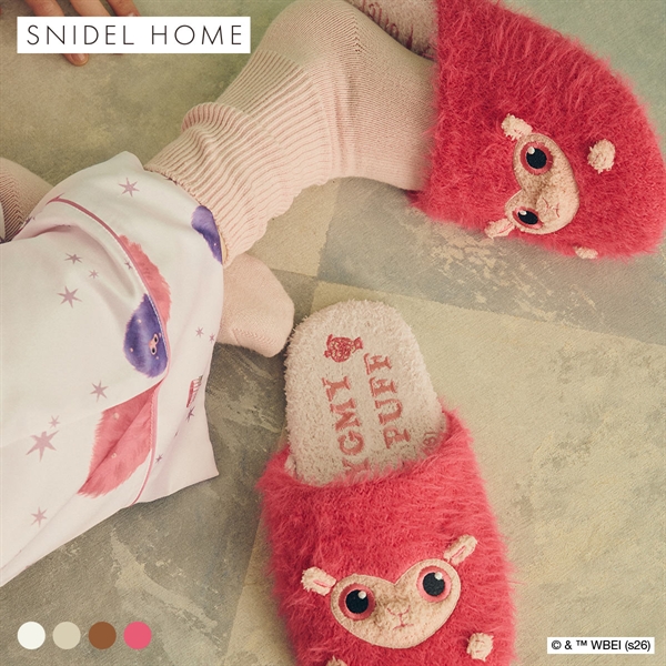 スナイデルホーム ハリー・ポッター Milcrea モチーフニットスリッパ SNIDEL HOME Harry Potter