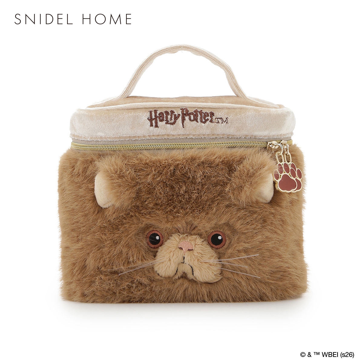 スナイデルホーム ハリー・ポッター モチーフバニティポーチ SNIDEL HOME Harry Potter(BR-ブラウン-Free)