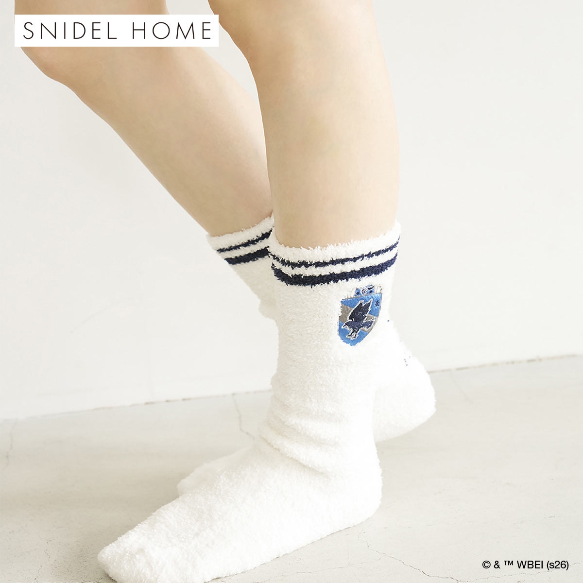 スナイデルホーム ハリー・ポッター Milcrea ニットハイソックス SNIDEL HOME Harry Potter(NV-ネイビー-Free)