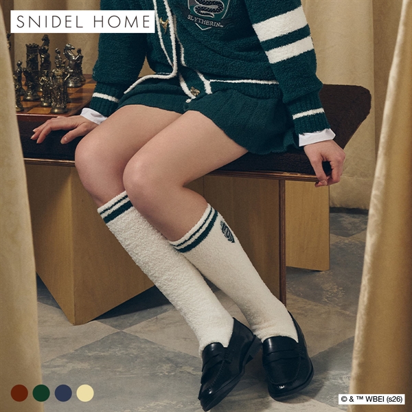 スナイデルホーム ハリー・ポッター Milcrea ニットハイソックス SNIDEL HOME Harry Potter