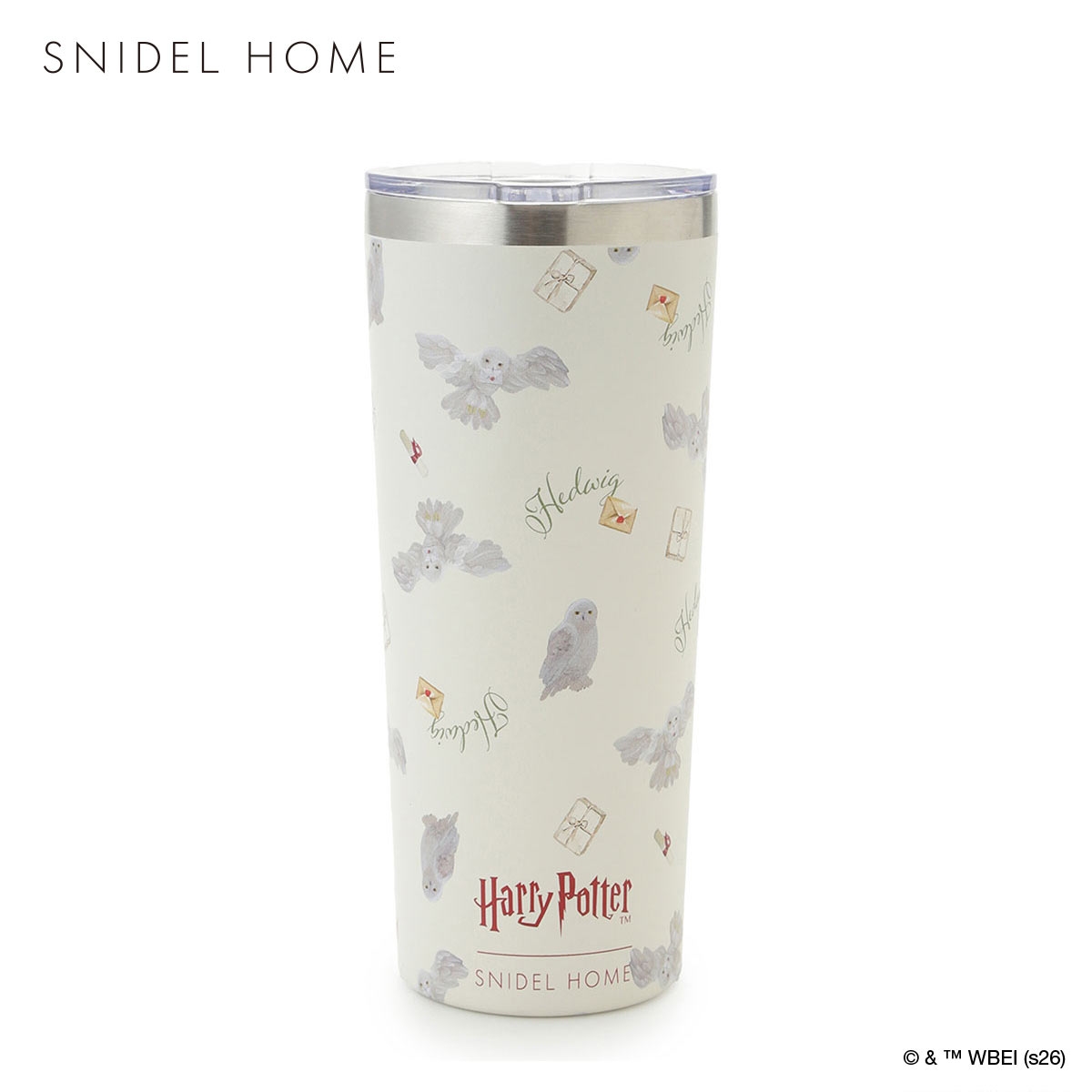 スナイデルホーム ハリー・ポッター モチーフタンブラー SNIDEL HOME Harry Potter(IV-アイボリー-Free)