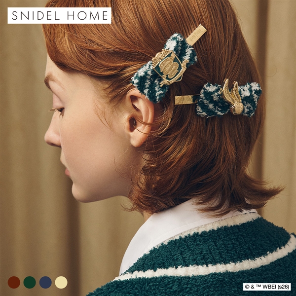 スナイデルホーム ハリー・ポッター Milcrea ニットリボンヘアピン SNIDEL HOME Harry Potter