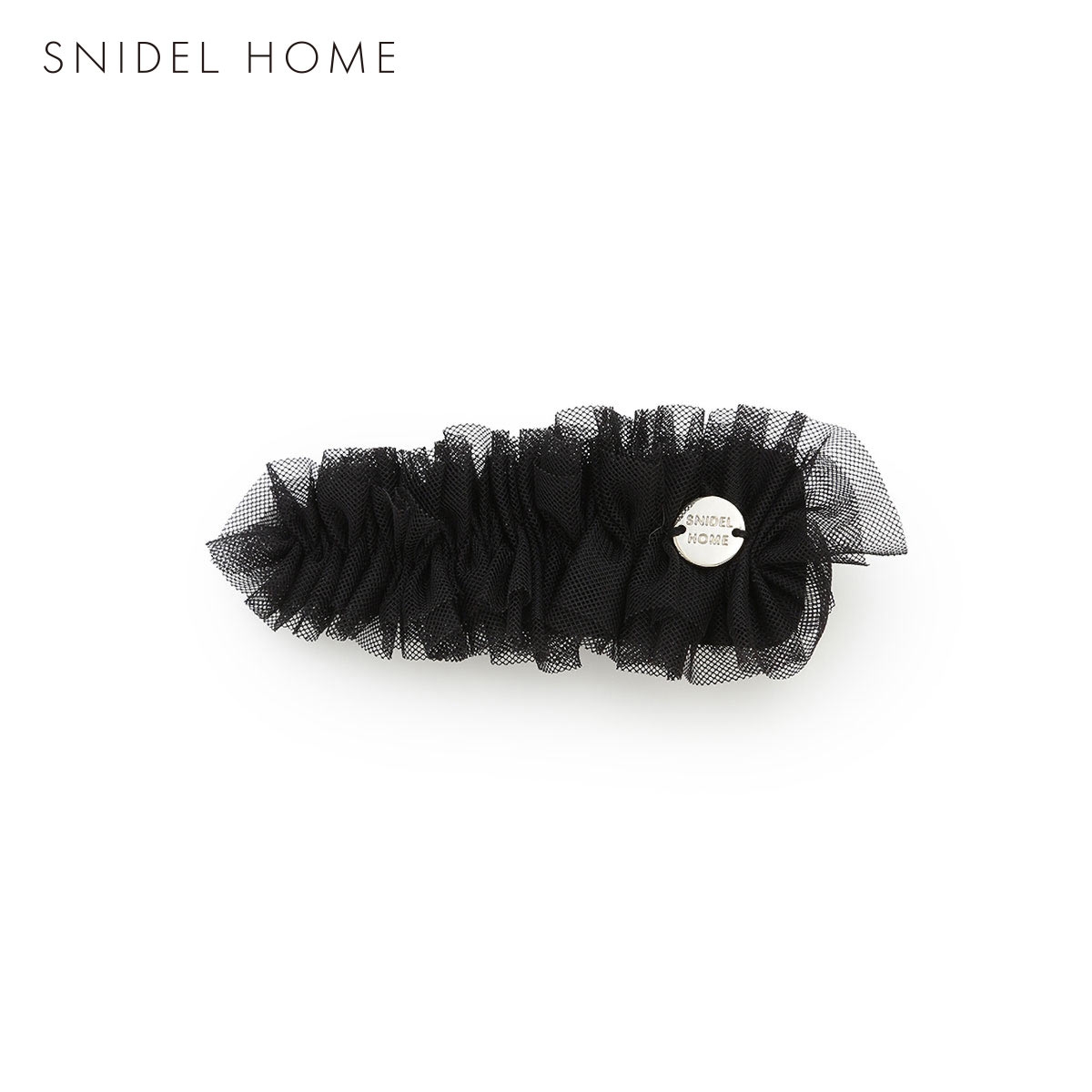 スナイデルホーム チュールへアピン SNIDEL HOME(BK-ブラック-Free)