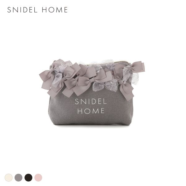 スナイデルホーム リボンポーチ SNIDEL HOME