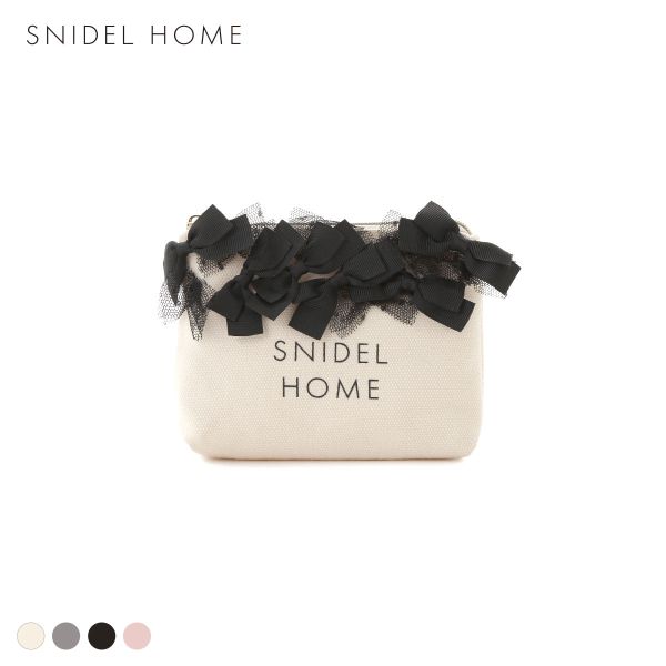 スナイデルホーム リボンポーチ SNIDEL HOME