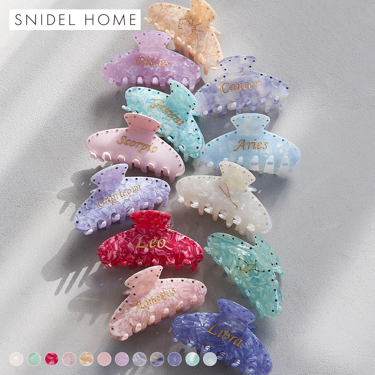 スナイデルホーム 星座バンスクリップ SNIDEL HOME