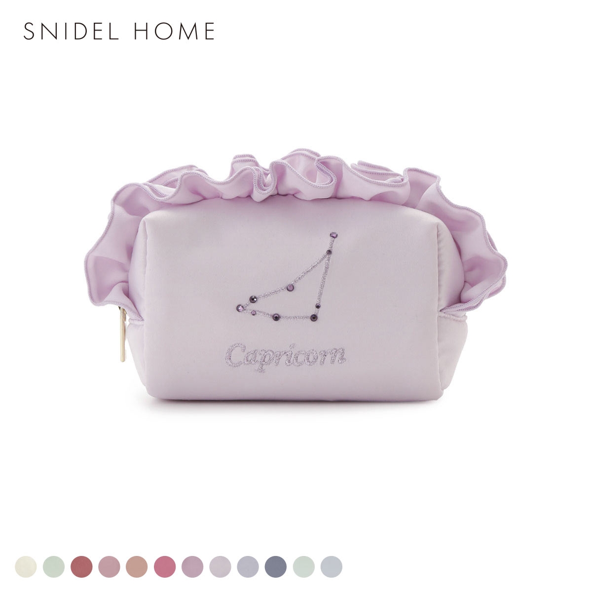 スナイデルホーム 星座刺繍ポーチ SNIDEL HOME(PU-パープル-Free)