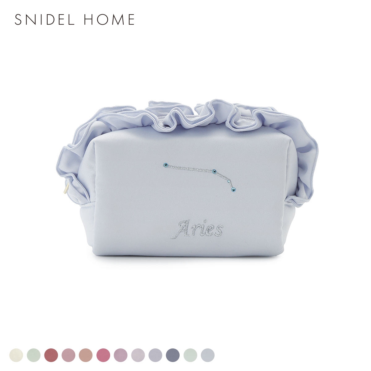 スナイデルホーム 星座刺繍ポーチ SNIDEL HOME(BU-ブルー-Free)