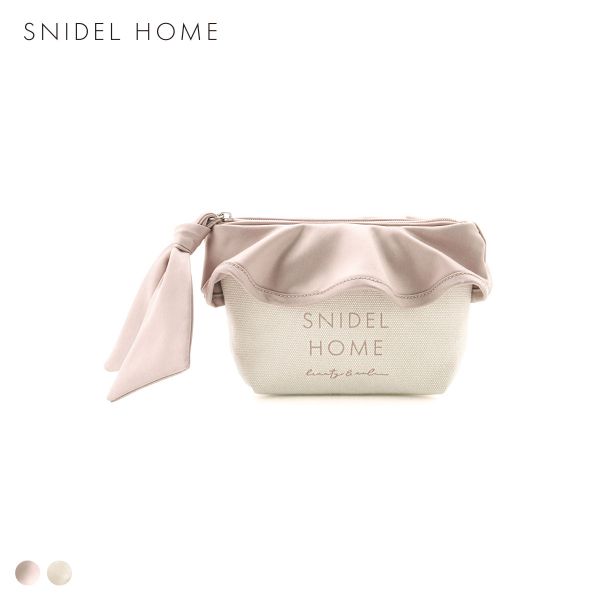 スナイデルホーム オーガニックキャンバスポーチ SNIDEL HOME