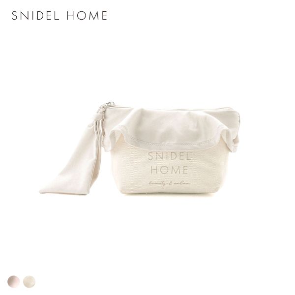 スナイデルホーム オーガニックキャンバスポーチ SNIDEL HOME
