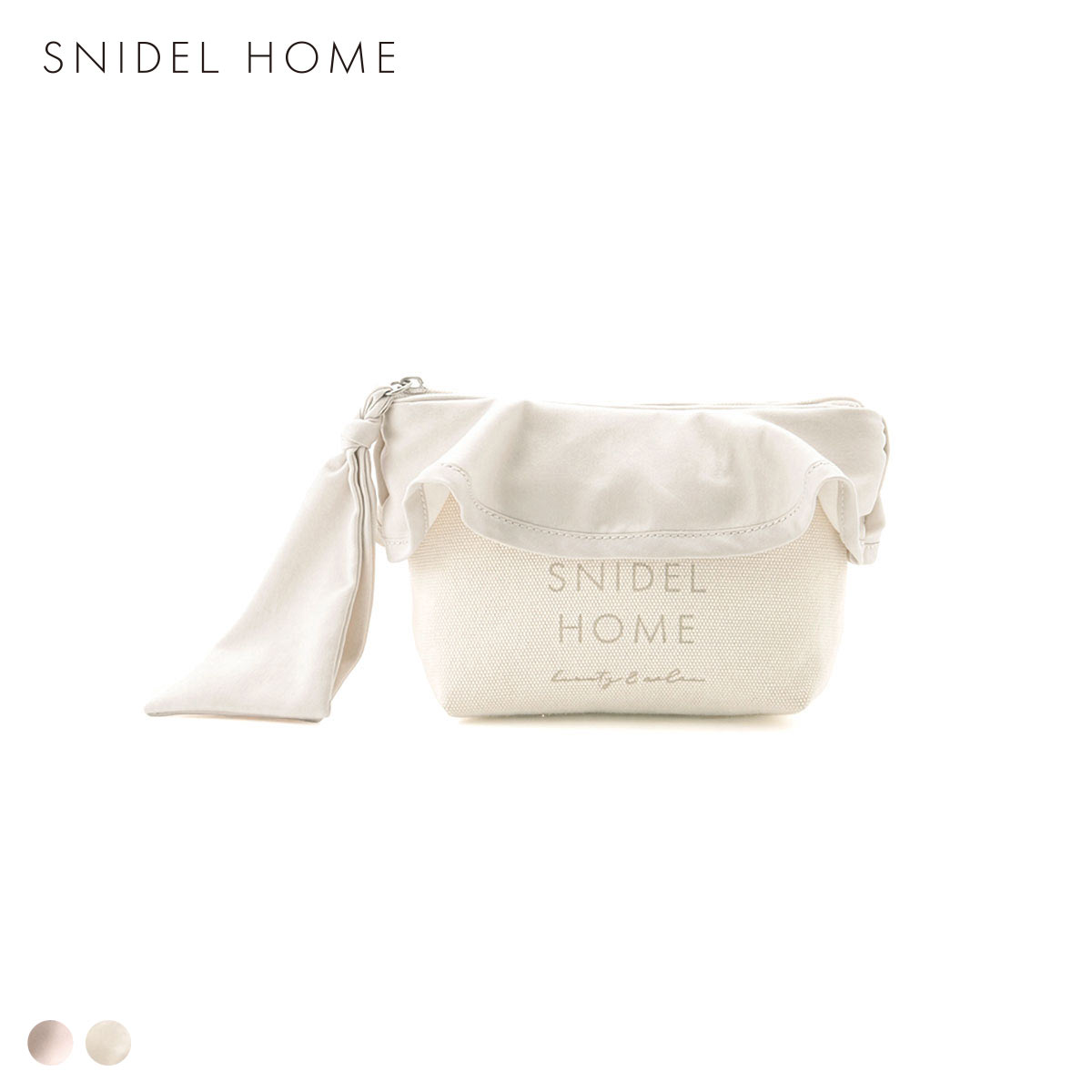 スナイデルホーム オーガニックキャンバスポーチ SNIDEL HOME(BE-ベージュ-Free)