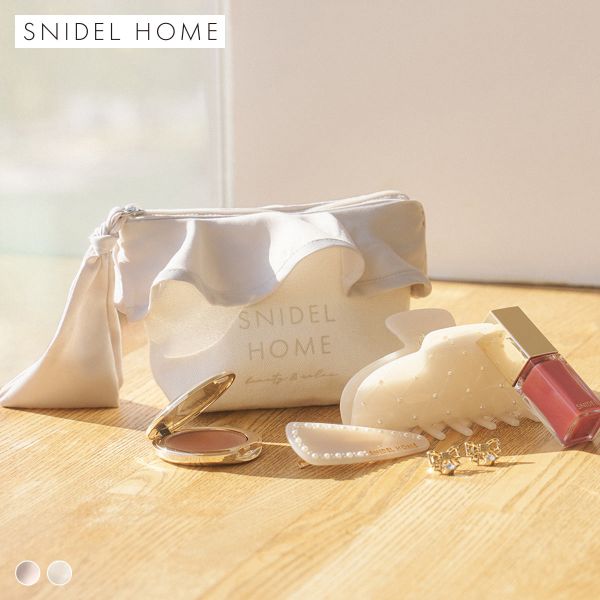 スナイデルホーム オーガニックキャンバスポーチ SNIDEL HOME