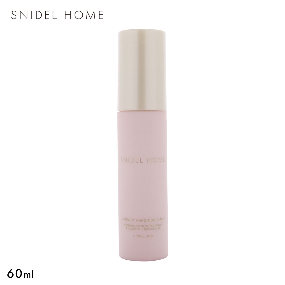 スナイデルホーム ハンドボディミルク 60ml SNIDEL HOME(PI-ピンク-Free)