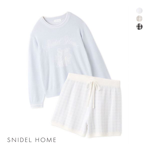 20%OFF スナイデルホーム ギンガムチェックセットアップ パジャマ ルームウェア SNIDEL HOME 20%OFF スナイデルホーム ギンガムチェックセットアップ パジャマ ルームウェア SNIDEL HOME