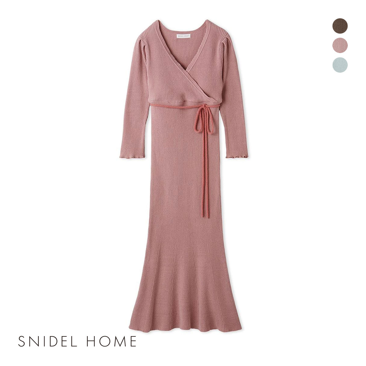 snidel home❤️新品タグ付❤️ノースリカップイン　ワンピース　ピンク 公式】SNIDEL HOME（スナイデル ホーム）公式サイト