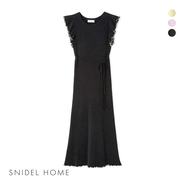スナイデルホーム フリルワンピース パジャマ ルームウェア カップ付き SNIDEL HOME