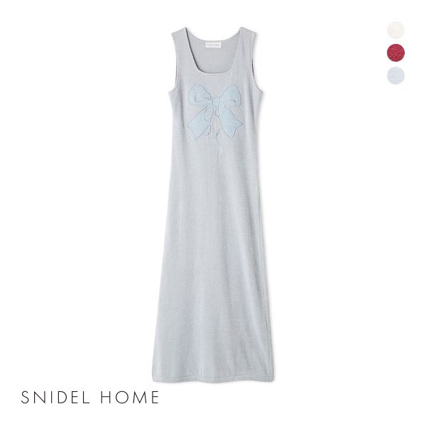 スナイデルホーム リボンタンクワンピース カップ付き パジャマ ルームウェア SNIDEL HOME