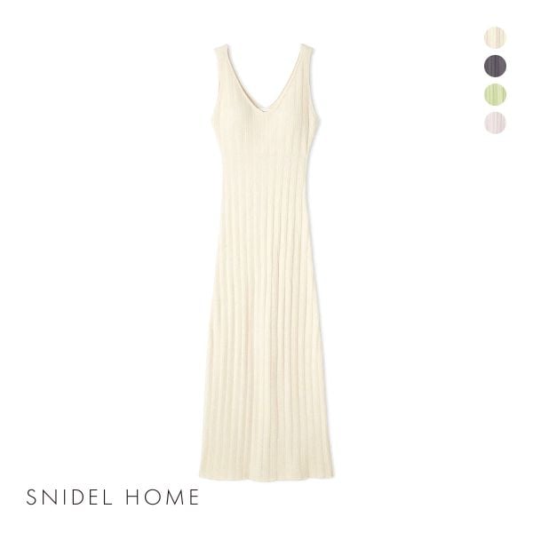 スナイデルホーム ICESUMMER タンクワンピース パジャマ ルームウェア カップイン カップ付き SNIDEL HOME