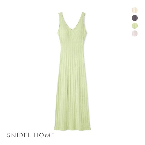 スナイデルホーム ICESUMMER タンクワンピース パジャマ ルームウェア カップイン カップ付き SNIDEL HOME