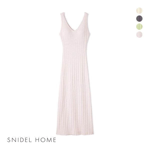 スナイデルホーム ICESUMMER タンクワンピース パジャマ ルームウェア カップイン カップ付き SNIDEL HOME
