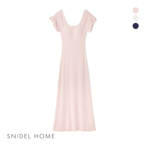 スナイデルホーム Sorbet Touch Cool 接触冷感　カップイン ワンピース SNIDEL HOME