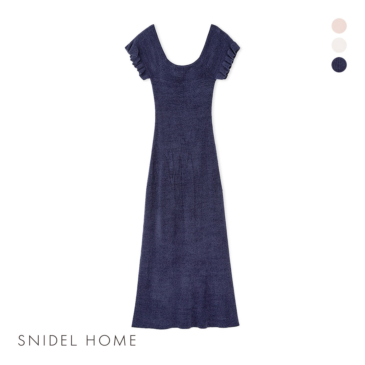 スナイデルホーム Sorbet Touch Cool 接触冷感　カップイン ワンピース SNIDEL HOME(NV-ネイビー-Free)
