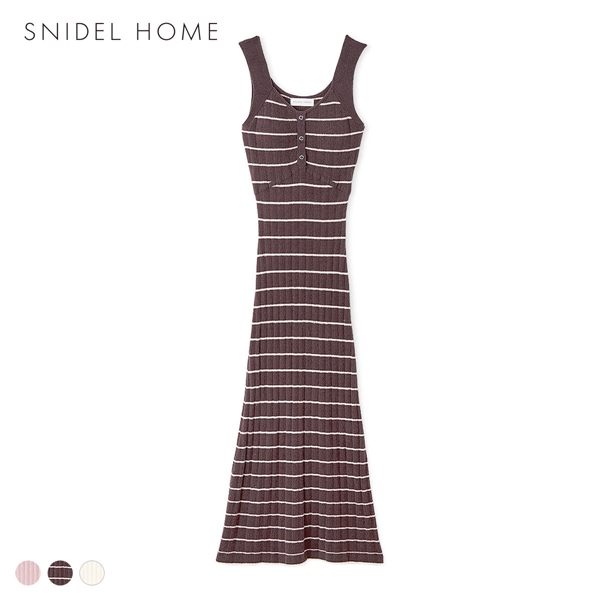 スナイデルホーム CreamyTouch ニットタンクワンピース パジャマ ルームウェア SNIDEL HOME