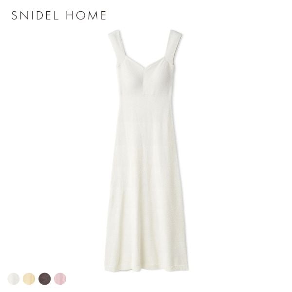 スナイデルホーム TEXBRID タンクトップワンピース カップイン カップ付き SNIDEL HOME