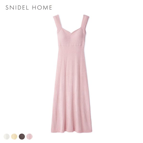スナイデルホーム TEXBRID タンクトップワンピース カップイン カップ付き SNIDEL HOME