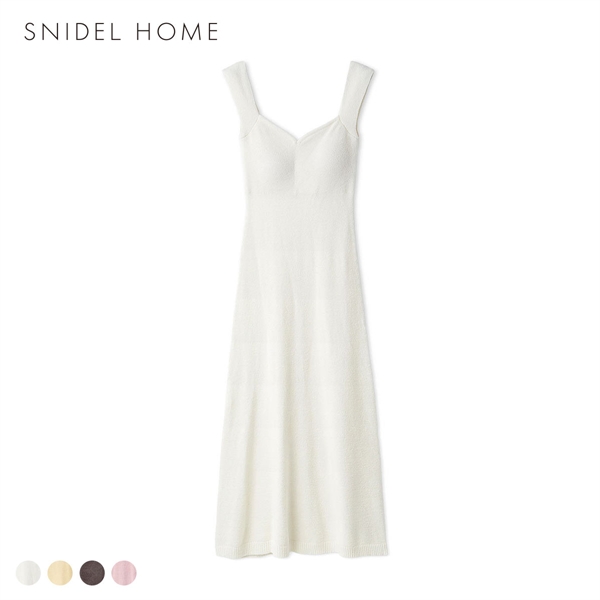 スナイデルホーム TEXBRID タンクトップワンピース カップイン カップ付き SNIDEL HOME