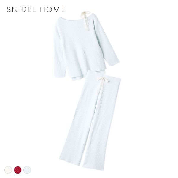 スナイデルホーム リボンセットアップ SNIDEL HOME
