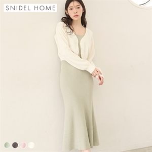 スナイデルホーム カーディガン×ワンピースセット パジャマ ルームウェア セット SNIDEL HOME