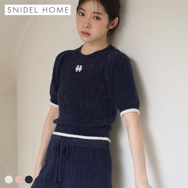 スナイデルホーム バリエニットセットアップ パジャマ ルームウェア SNIDEL HOME