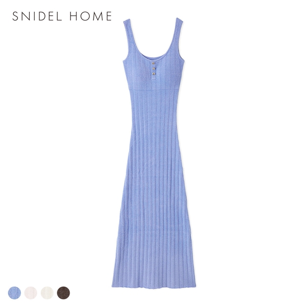 スナイデルホーム ICESUMMER 接触冷感 ワンピース カップイン パッド付き パジャマ ルームウェア SNIDEL HOME
