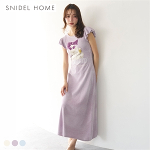 スナイデルホーム セレブバスキャットニットワンピース パジャマ ルームウェア SNIDEL HOME