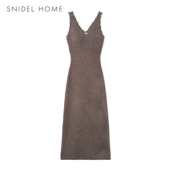 スナイデルホーム イフミック(R) カップインニットワンピース カップ付き パッド付き カップイン パジャマ ルームウェア SNIDEL HOME