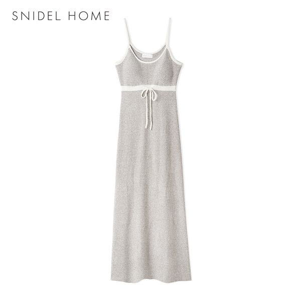 スナイデルホーム Milky リボンデザインカップインワンピース カップ付き パッド付き パジャマ ルームウェア SNIDEL HOME