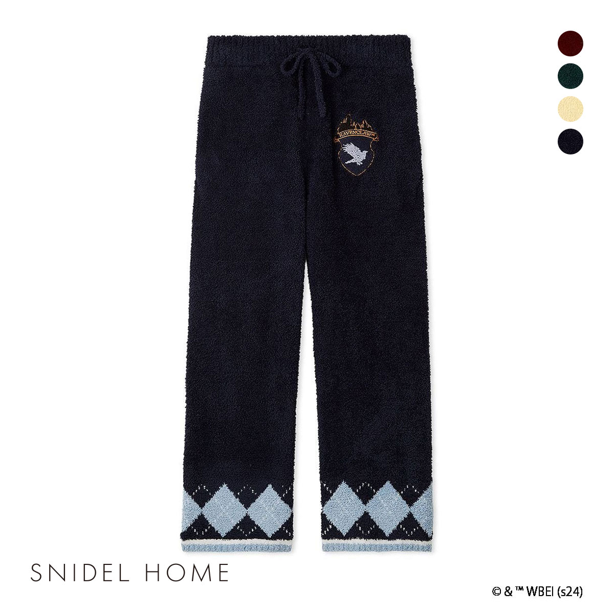 スナイデルホーム ハリー・ポッター ニットロングパンツ パジャマ ルームウェア SNIDEL HOME(NV-ネイビー-Free)