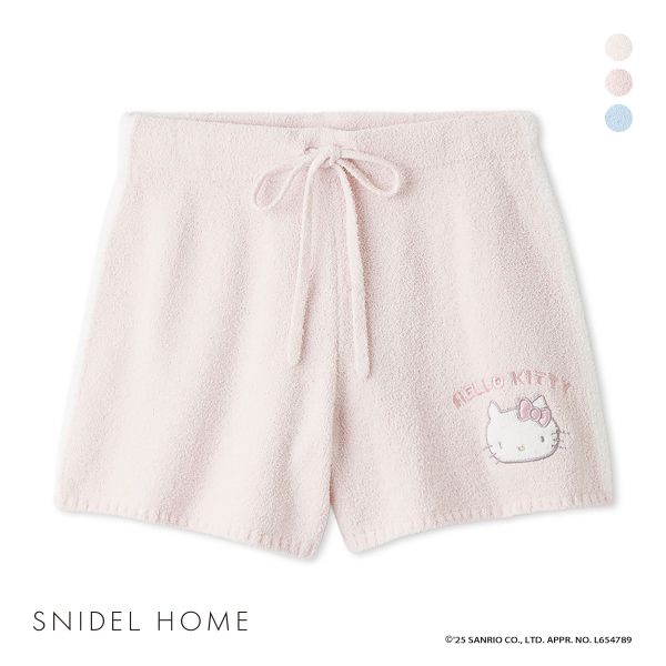 スナイデルホーム ハローキティ ニットショートパンツ パジャマ ルームウェア HELLO KITTY SNIDEL HOME