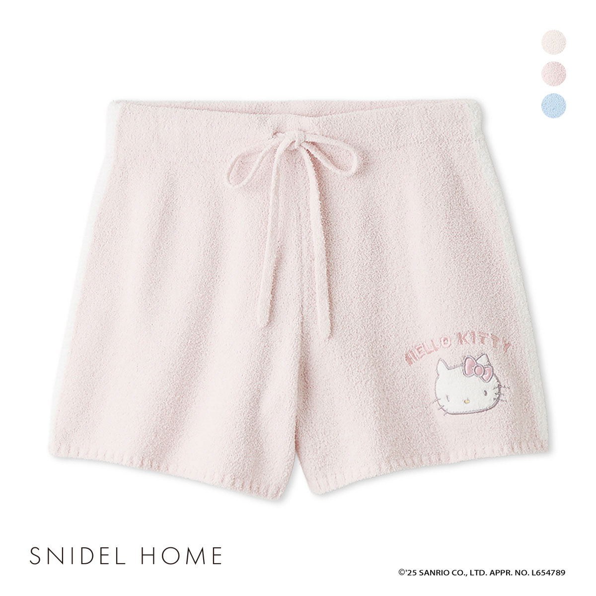 スナイデルホーム ハローキティ ニットショートパンツ パジャマ