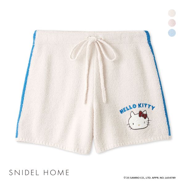 スナイデルホーム ハローキティ ニットショートパンツ パジャマ ルームウェア HELLO KITTY SNIDEL HOME スナイデルホーム ハローキティ ニットショートパンツ パジャマ ルームウェア HELLO KITTY SNIDEL HOME