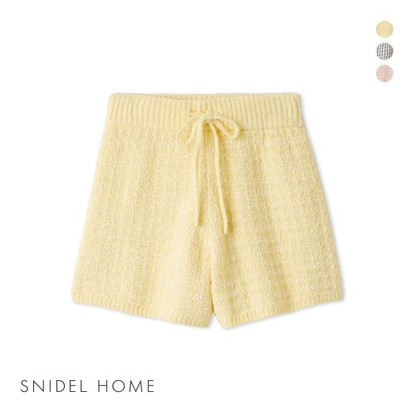 スナイデルホーム ツイードショートパンツ パジャマ ルームウェア SNIDEL HOME