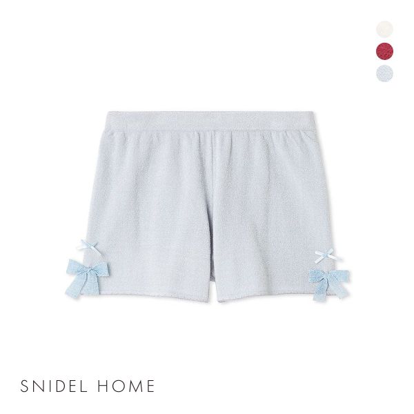 スナイデルホーム リボンショートパンツ パジャマ ルームウェア SNIDEL HOME