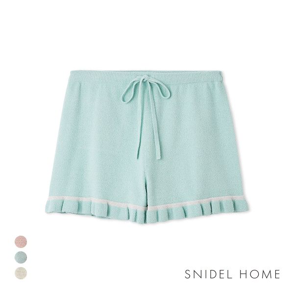 スナイデルホーム CATラメニットショートパンツ SNIDEL HOME