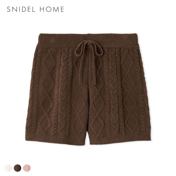 スナイデルホーム ケーブルニットショートパンツ SNIDEL HOME