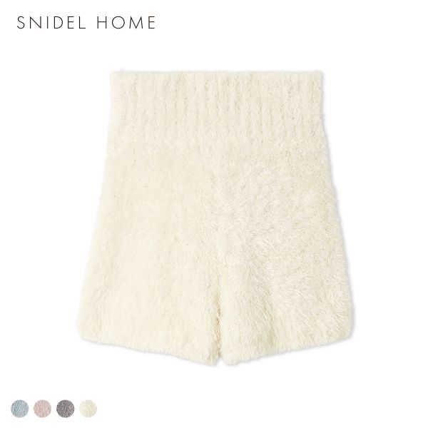 スナイデルホーム シャギーショートパンツ SNIDEL HOME パジャマ ルームウェア